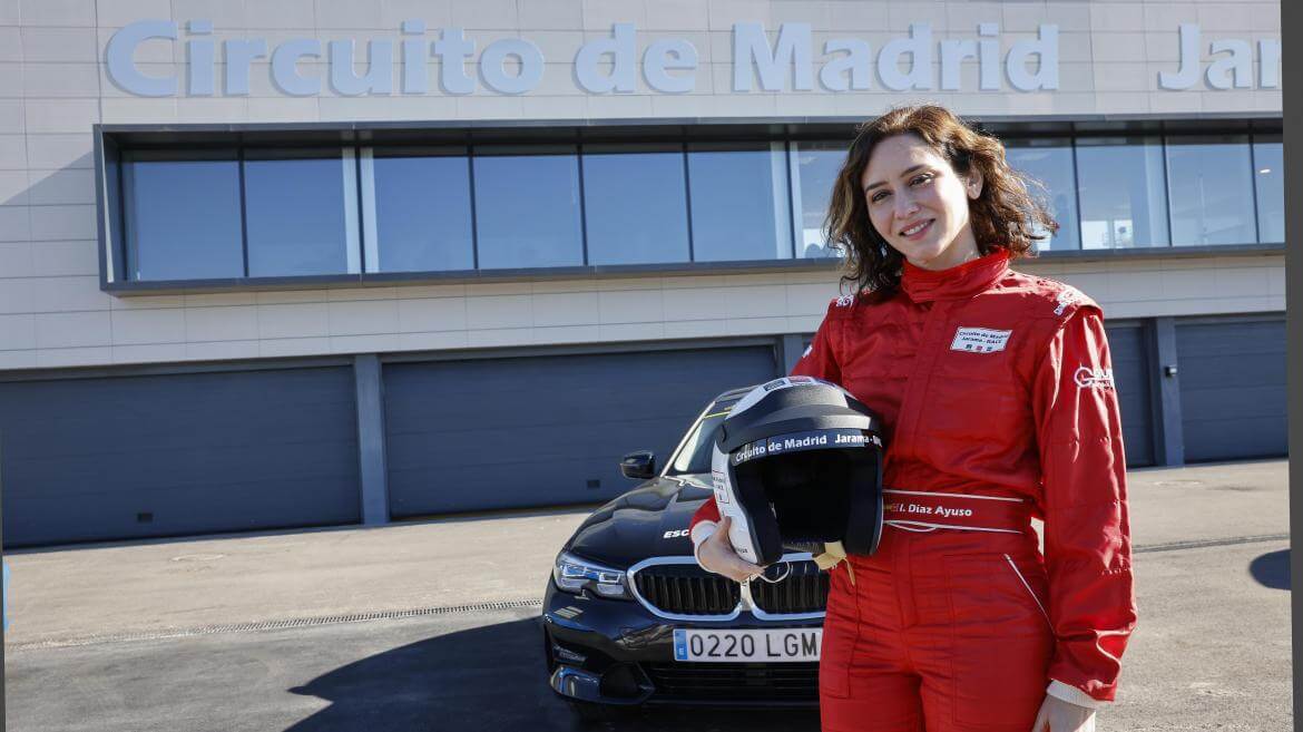 Ayuso quiere que la Fórmula 1 aterrice en la Comunidad de Madrid 