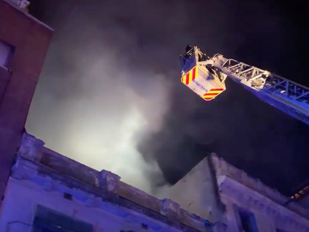 Detenida por provocar un incendio en un edificio de Tetuán por una pelea en un narcopiso