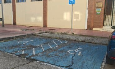 Alcalá de Henares: Denuncian el mal estado de las plazas de aparcamiento para personas con movilidad reducida