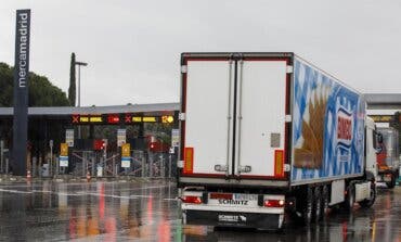 Los camioneros inician en San Fernando de Henares una marcha lenta por varias carreteras de Madrid