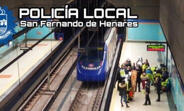 Una persona salva milagrosamente la vida tras ser arrollada por el metro en San Fernando de Henares 