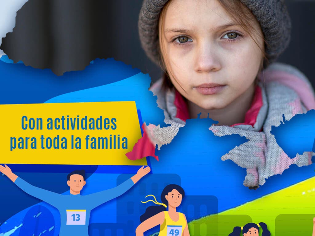 Paracuellos y UNICEF organizan una marcha solidaria en favor de Ucrania