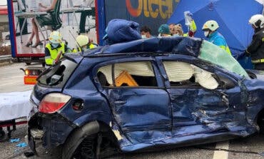 Brutal accidente de tráfico en San Fernando de Henares con un herido muy grave 