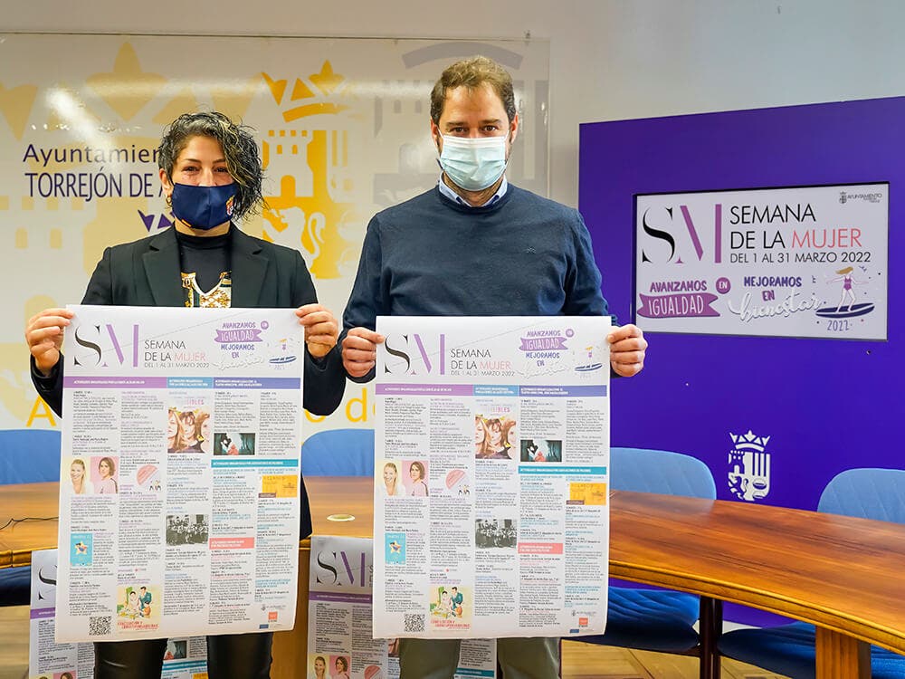 Arranca la Semana de la Mujer de Torrejón con la Marcha por la Igualdad