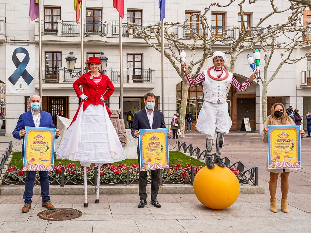 La Plaza Mayor de Torrejón de Ardoz acogerá todos los sábados de marzo un Festival de Circo