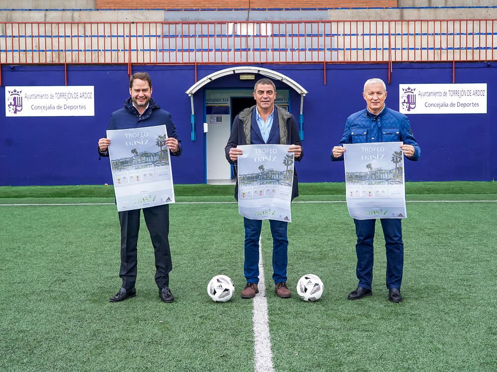 Torrejón acogerá un torneo de fútbol infantil con el Real Madrid, Atlético de Madrid, Athletic de Bilbao y Real Sociedad