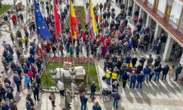 Los municipios del Henares se suman a las concentraciones silenciosas de apoyo a Ucrania 