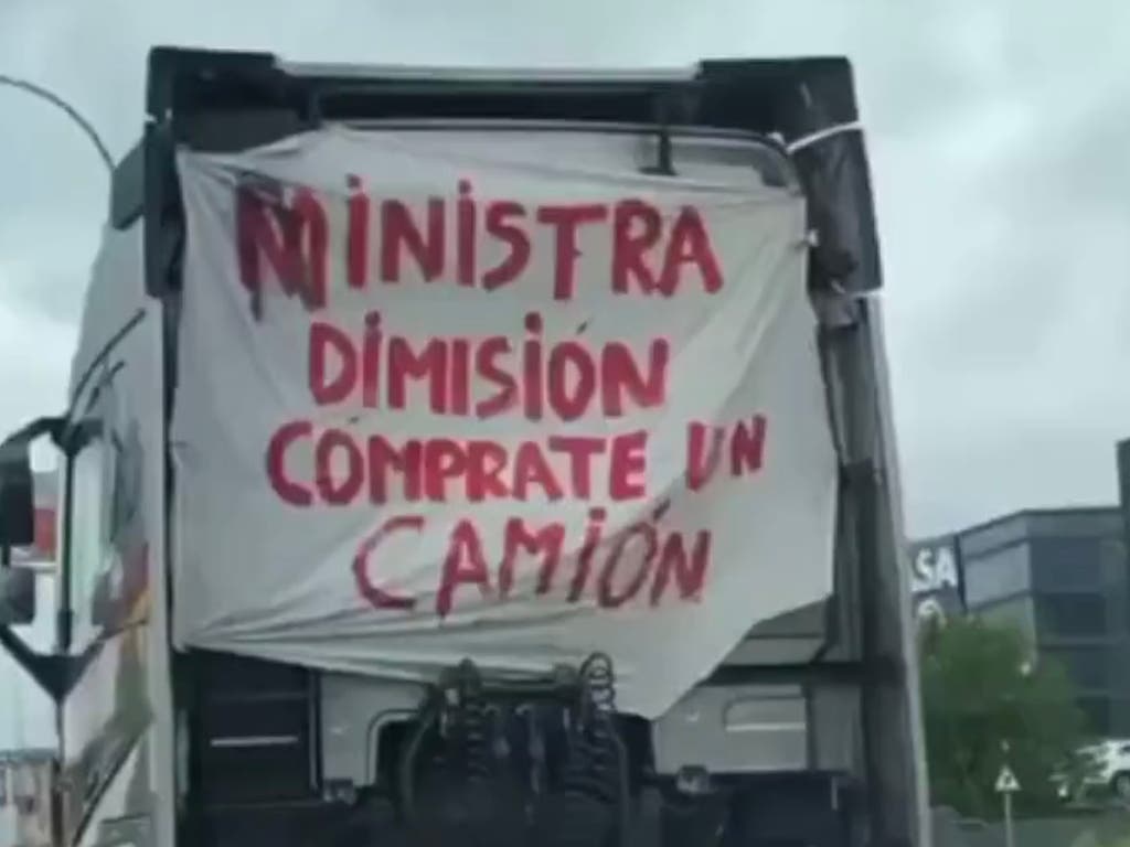 Nueva marcha lenta de camiones desde San Fernando de Henares por las carreteras de Madrid