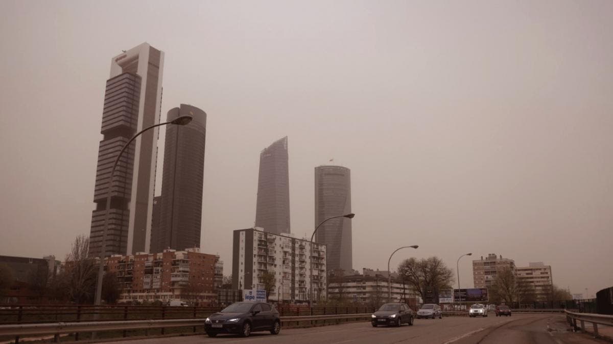 La calima pone a la Comunidad de Madrid en alerta por contaminación 