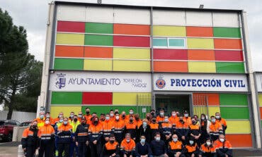 Torrejón de Ardoz realiza un acto de reconocimiento a los voluntarios de Protección Civil