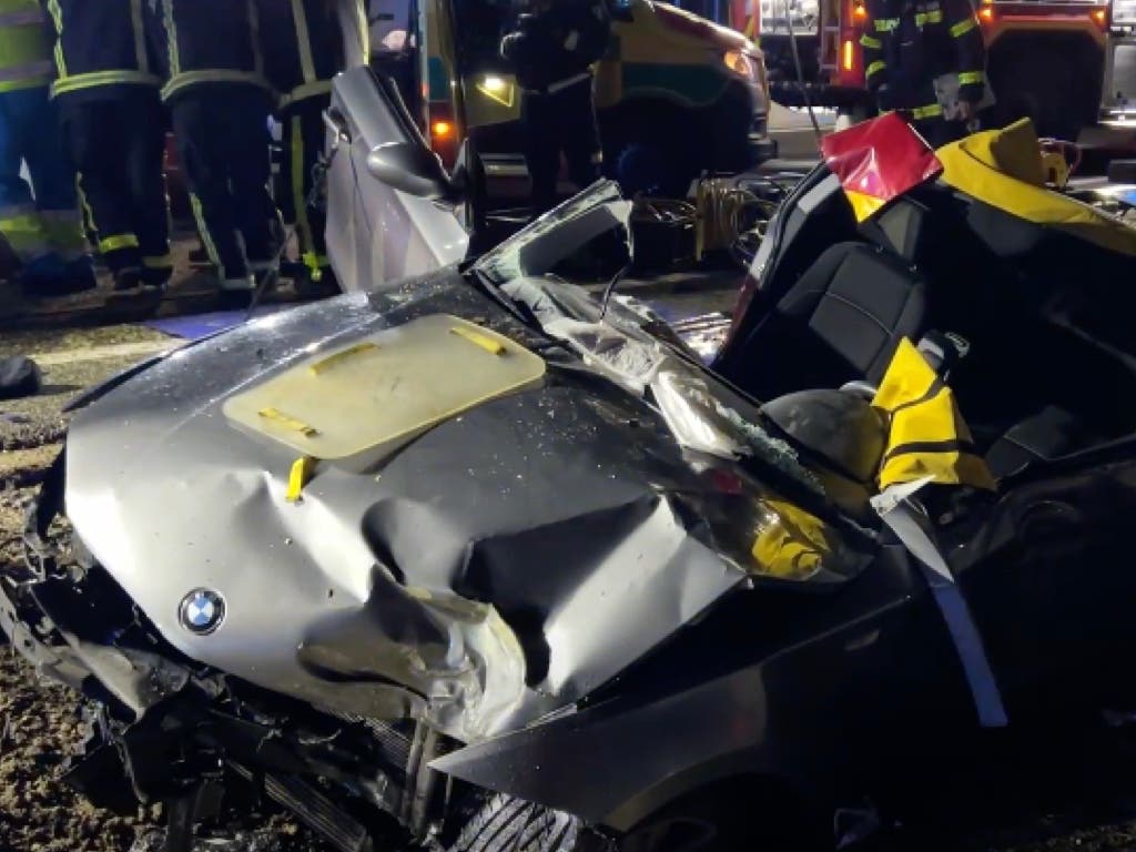 Herido grave tras impactar su coche contra un árbol en Alcobendas 