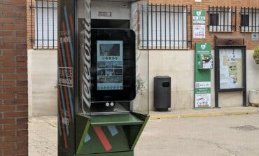 Loeches transforma una antigua cabina telefónica en un punto de información digital 
