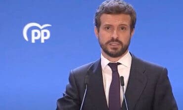 Casado se despide entre aplausos de la dirección del PP: «Lamento lo que haya hecho mal»