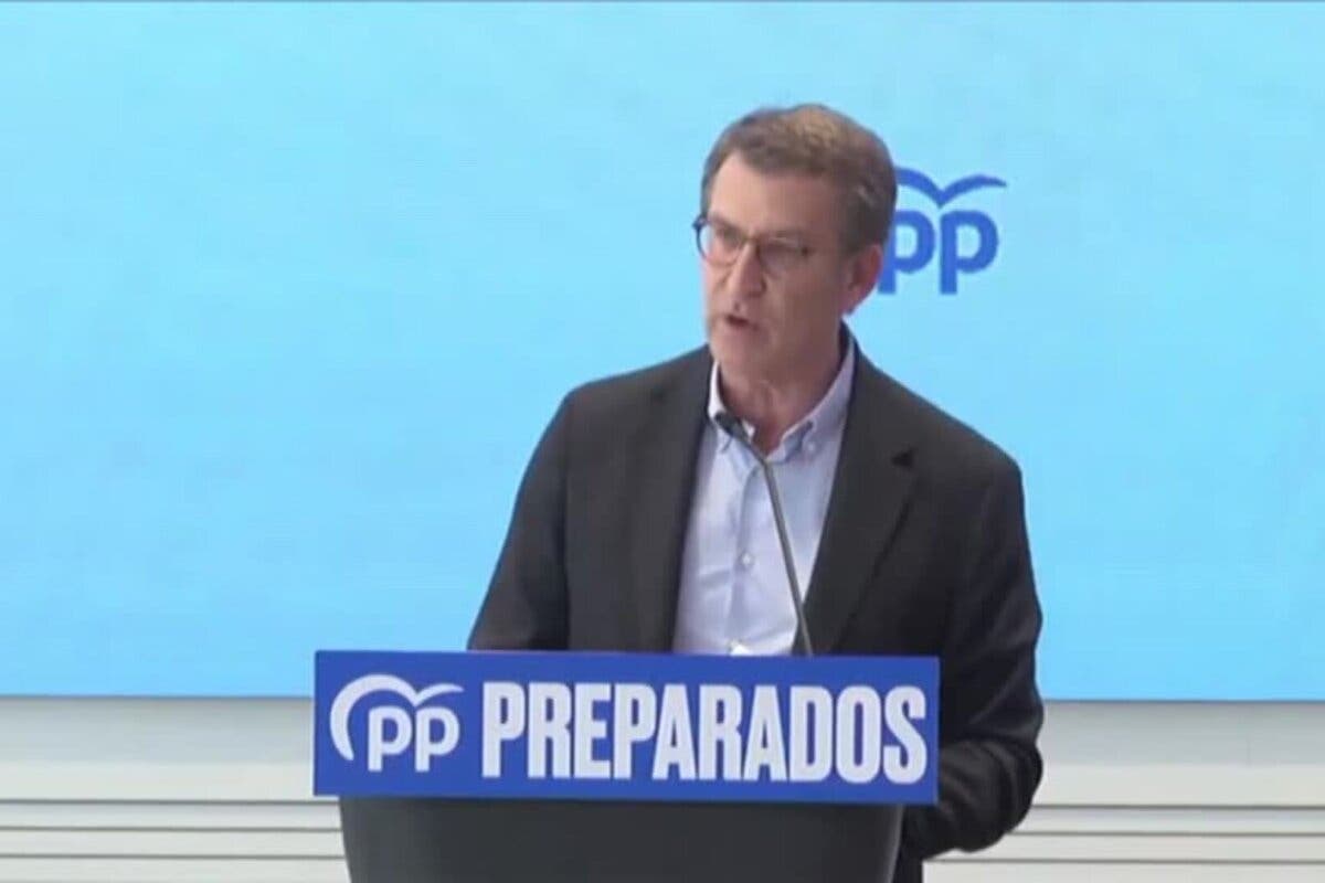 Feijóo denuncia que el Gobierno «se está forrando» con la subida de la luz y de la gasolina 