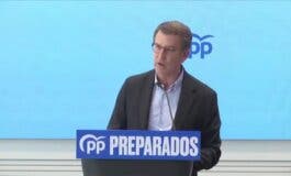Feijóo denuncia que el Gobierno «se está forrando» con la subida de la luz y de la gasolina 