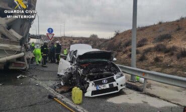 Detenido en la M-50, en Paracuellos, por conducir en sentido contrario sin carnet un coche robado y cargado de hachís 