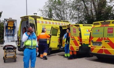 Rescatado un ciclista en estado grave tras sufrir una caída en Paracuellos de Jarama