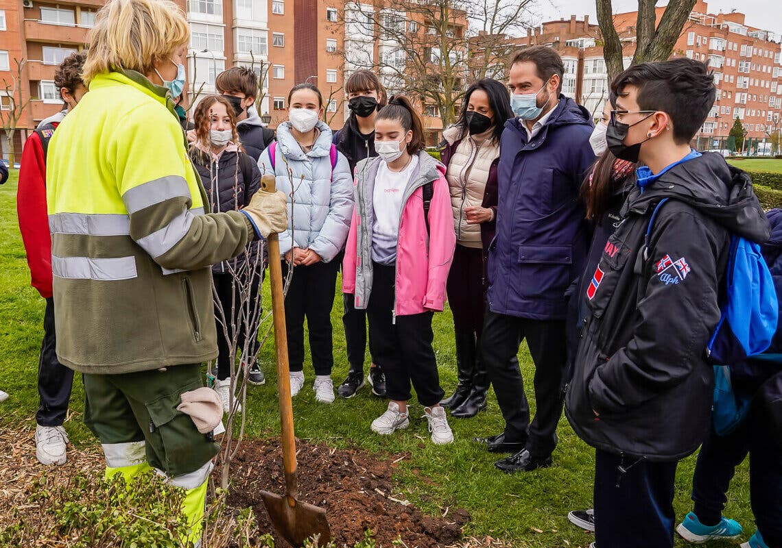 600 escolares de Torrejón de Ardoz plantan 200 árboles por el Día del Árbol 