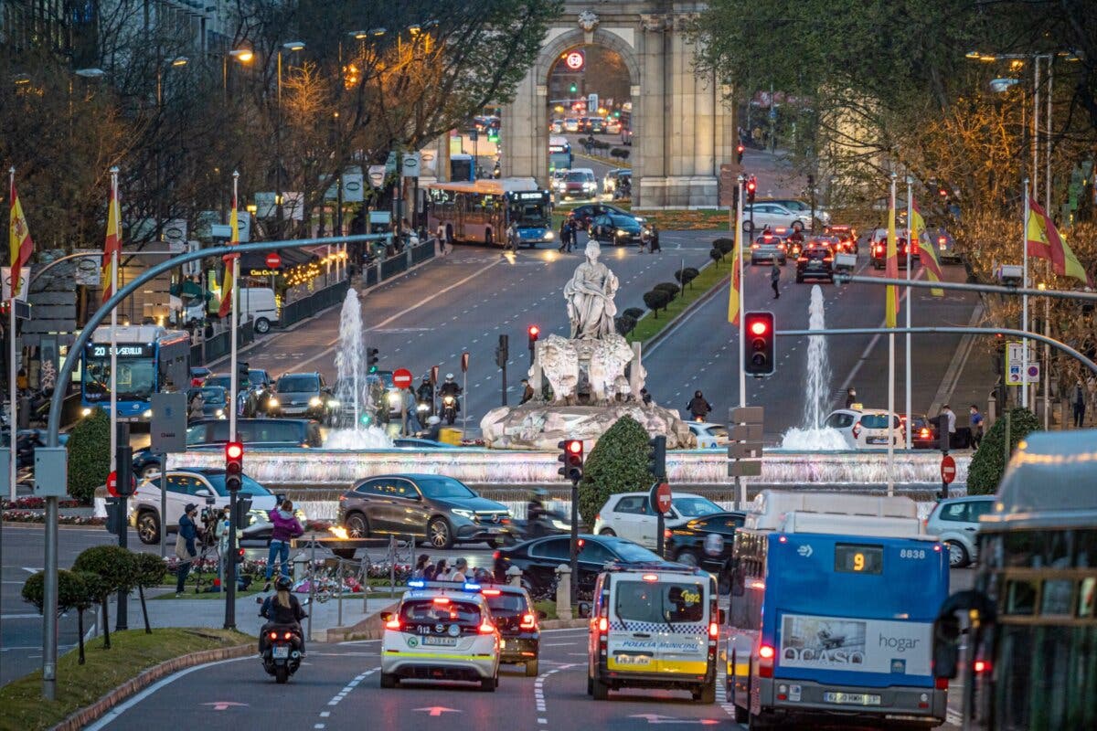 El lunes comienzan las multas a los vehículos A que circulen por Madrid ZBE 