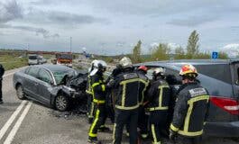 Dos muertos y tres heridos en dos accidentes ocurridos en la M-609