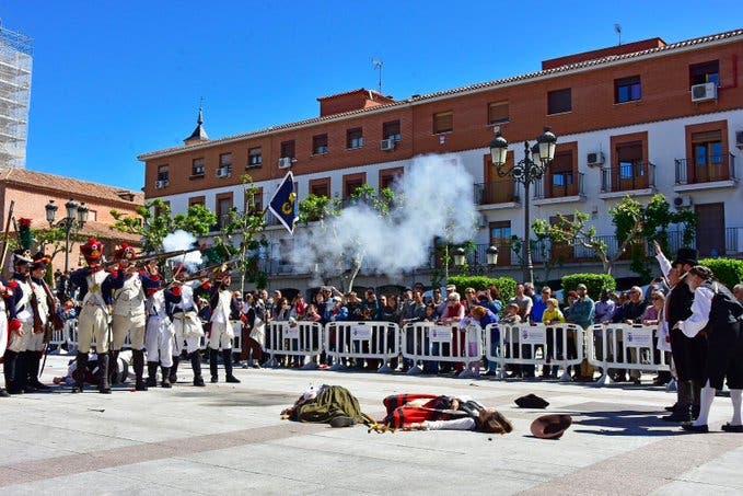 La Plaza Mayor de Torrejón acoge el sábado una recreación histórica de la Guerra de la Independencia