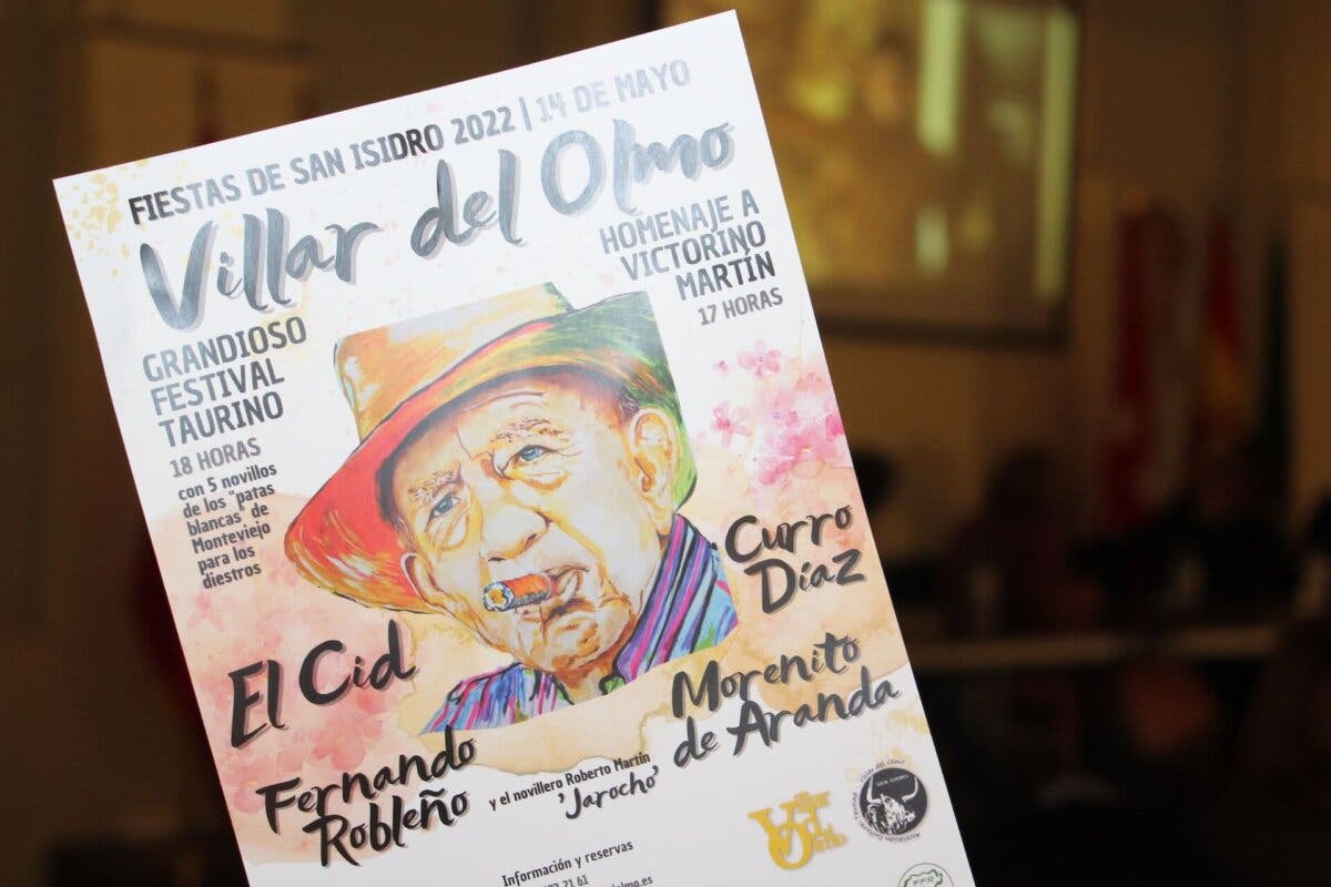 Vuelven los toros a Villar del Olmo con el festival homenaje a Victorino Martín