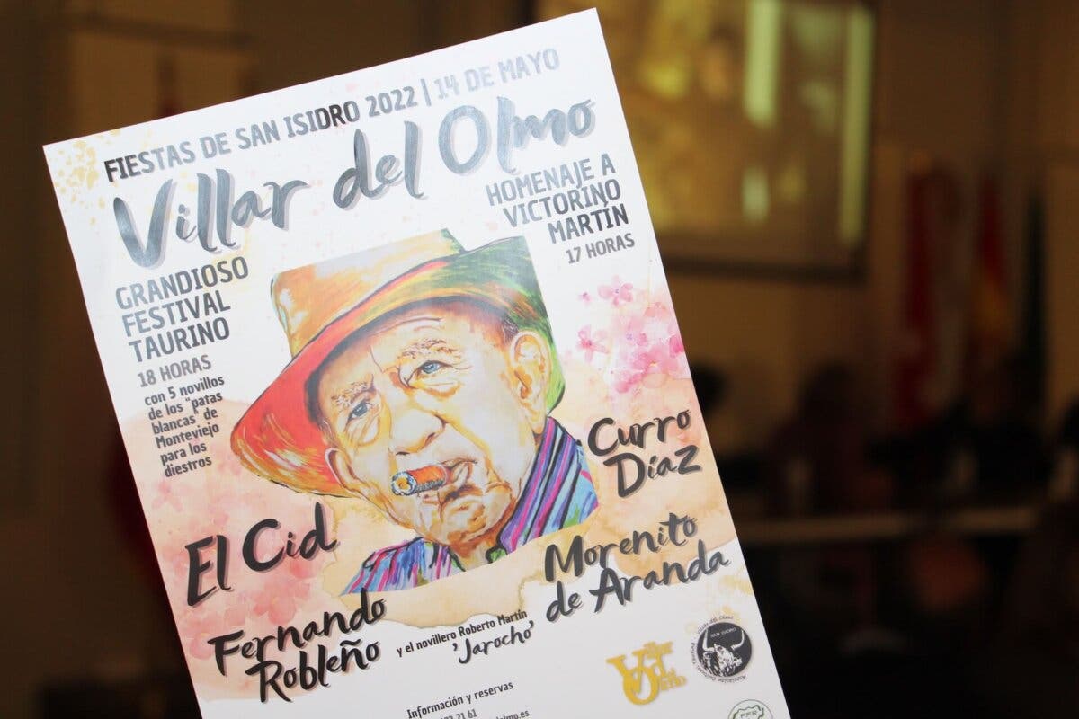 Vuelven los toros a Villar del Olmo con el festival homenaje a Victorino Martín