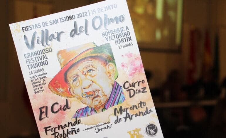 Vuelven los toros a Villar del Olmo con el festival homenaje a Victorino Martín