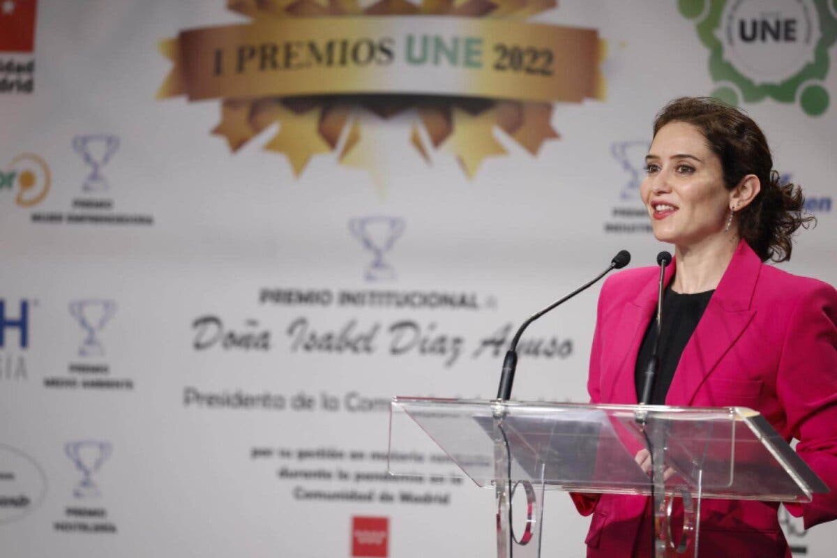 Ayuso recibe un nuevo premio por su gestión de la pandemia 