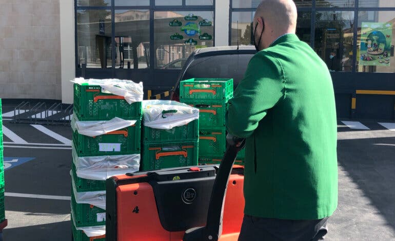 Mercadona donó 25.100 toneladas de productos de primera necesidad en 2022, un 22% más que el año anterior 