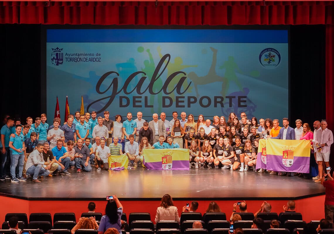 Torrejón de Ardoz reconoció a los mejores deportistas de la ciudad en la Gala del Deporte