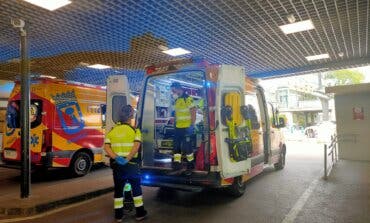 Herido grave un motorista de 27 años tras chocar contra un coche en el Paseo de la Castellana