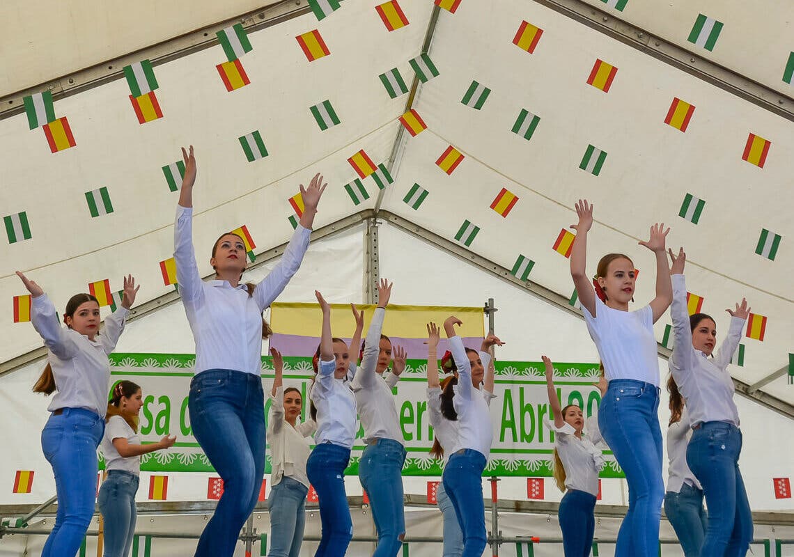 La Casa de Andalucía de Torrejón celebra la Feria de Abril en el Recinto Ferial 