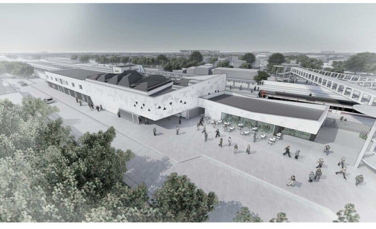 Así será la nueva estación de Renfe de Alcalá de Henares
