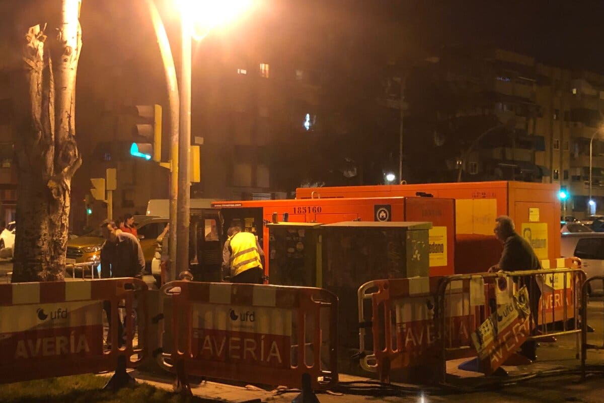 Una avería dejó a los vecinos de Parque Henares en San Fernando sin luz durante horas 