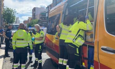 Herido grave un trabajador en Madrid al sufrir un corte profundo con un cristal en un brazo 