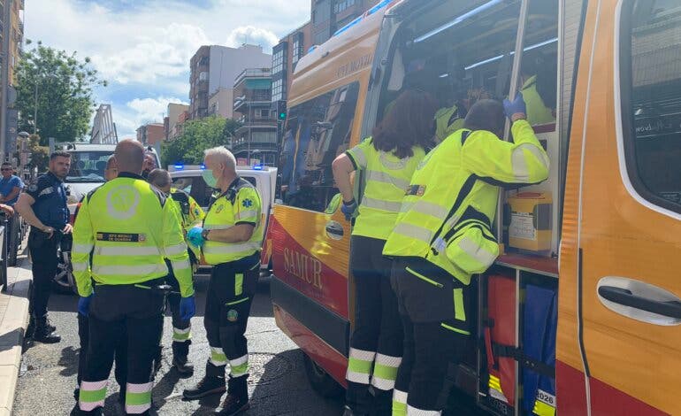 Herido grave un trabajador en Madrid al sufrir un corte profundo con un cristal en un brazo 