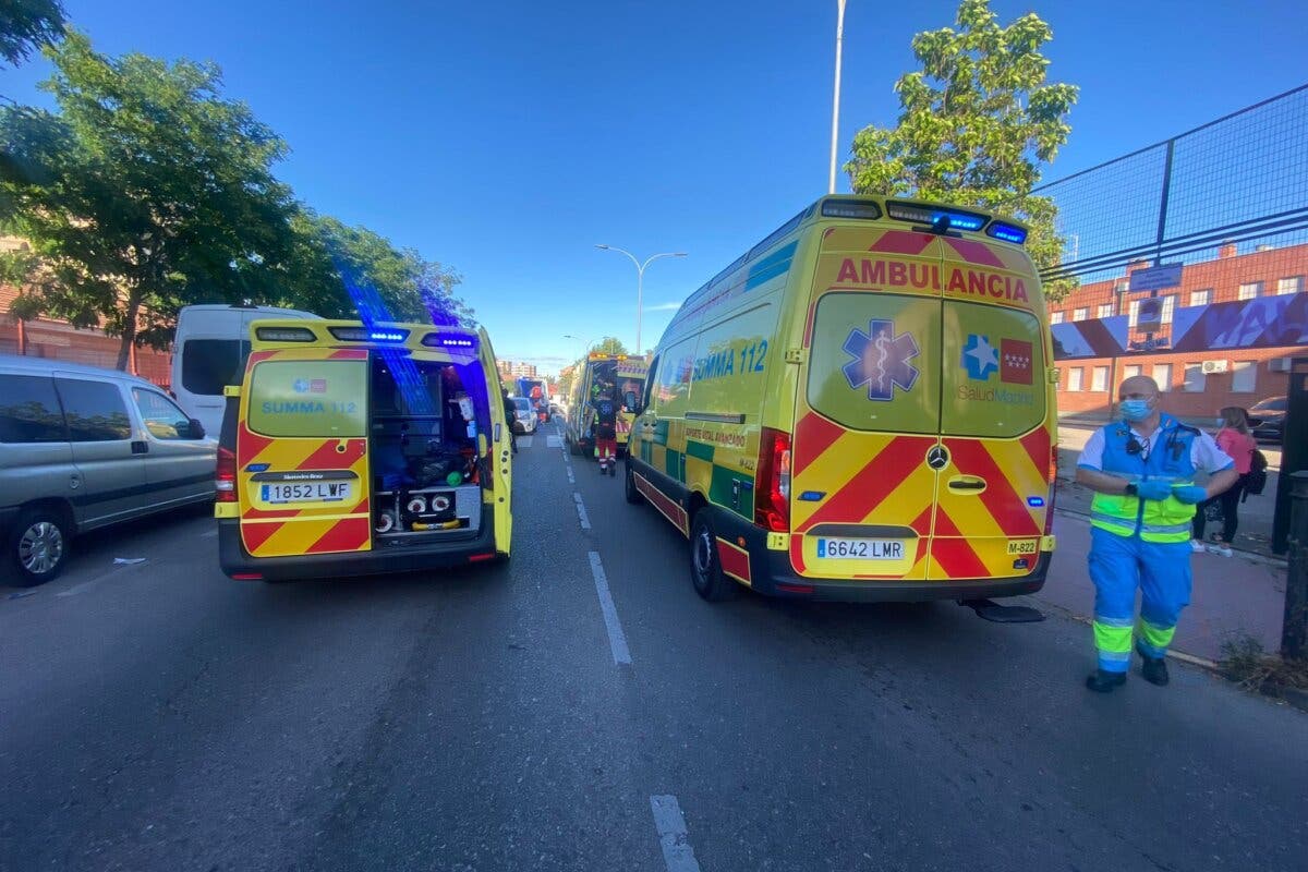 Atropelladas dos menores de edad mientras cruzaban un paso de peatones en Fuenlabrada