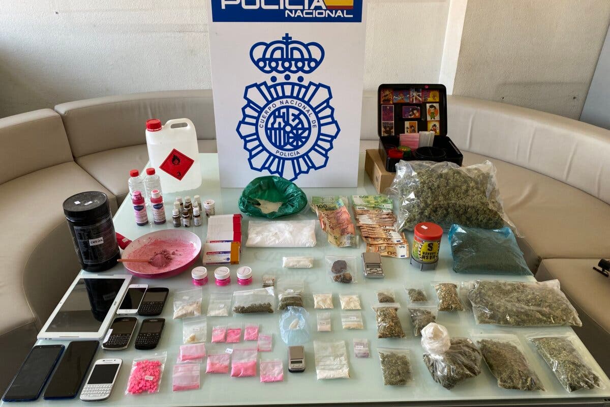 Desmantelado en Torrejón de Ardoz un laboratorio de «cocaína rosa»
