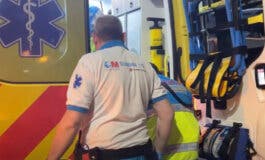 En estado crítico un motorista tras sufrir un accidente en Morata de Tajuña 
