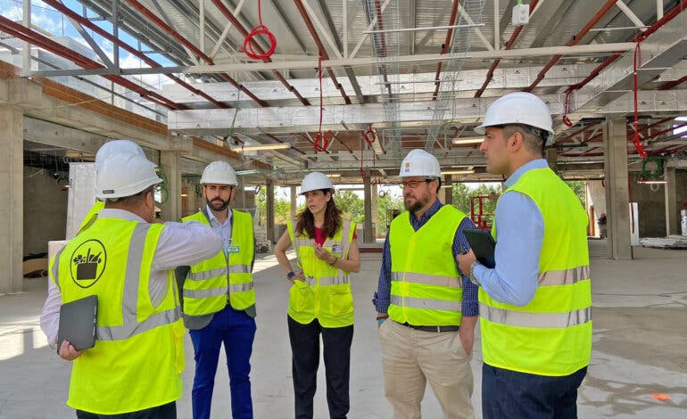 Avanzan las obras del nuevo Mercadona de Paracuellos que abrirá tras el verano