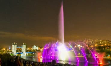 Regresa el Espectáculo Fuente del Parque Europa de Torrejón de Ardoz