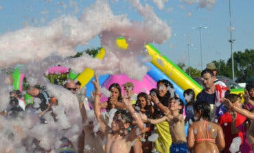 Torrejón de Ardoz: La Fiesta de la Espuma vuelve a Parque Corredor 