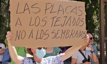 Concentración en Guadalajara contra los polígonos eólicos y fotovoltaicos a gran escala