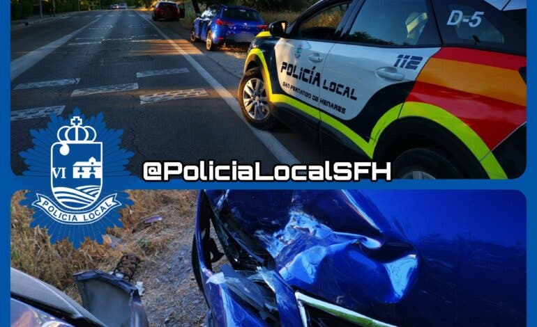 San Fernando de Henares: Sufre un accidente al entrar una avispa en el coche 