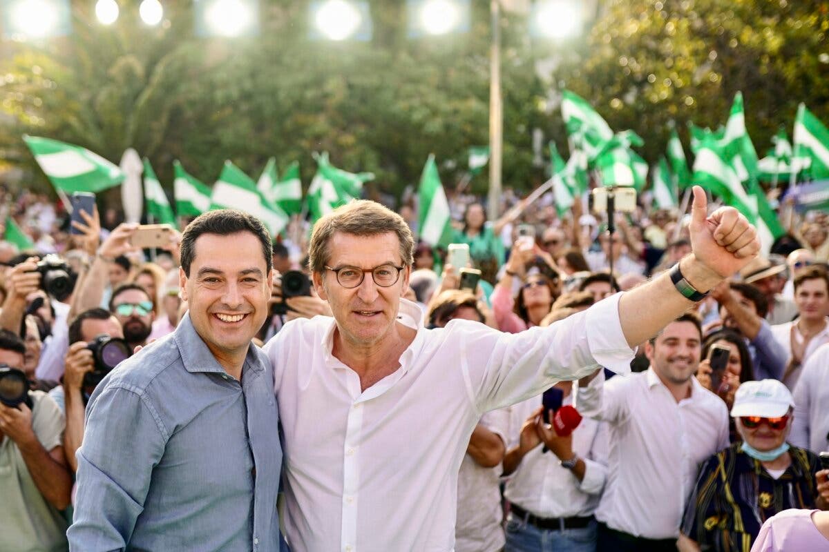 La victoria aplastante del PP en Andalucía impulsa a Feijóo y enciende las alarmas en Moncloa 