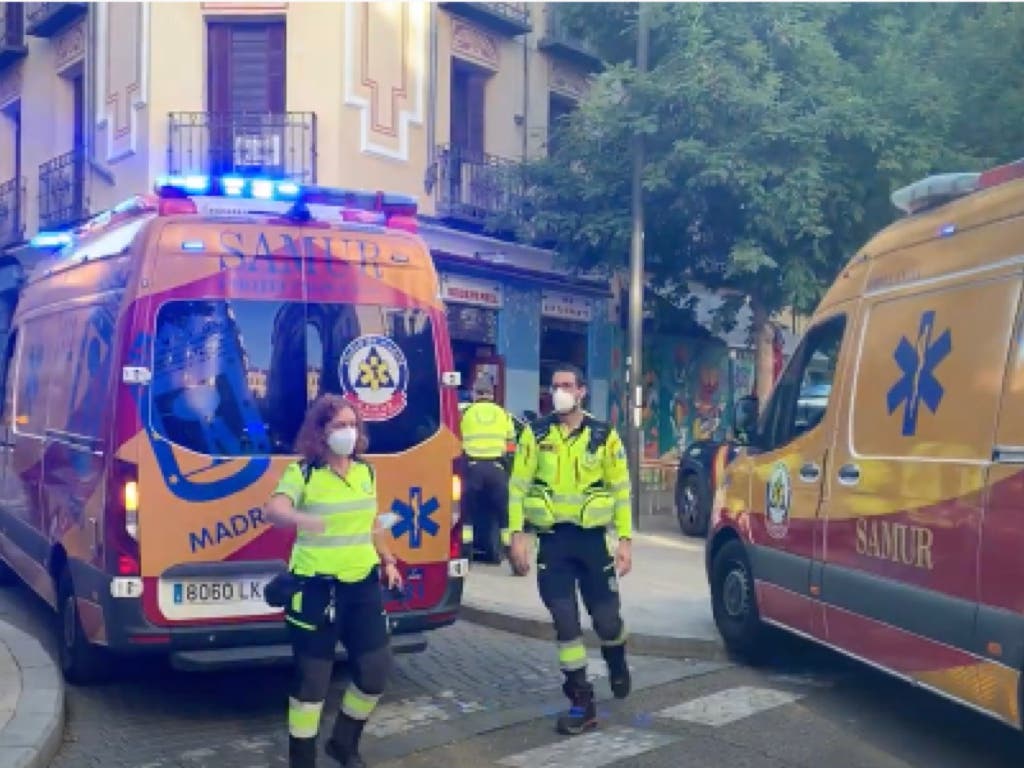 Un detenido por el apuñalamiento de esta mañana en plena calle de Madrid 