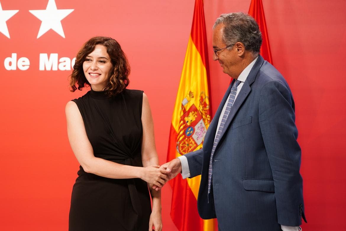 Ayuso nombra a Enrique Ossorio vicepresidente de la Comunidad de Madrid
