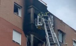 Mueren calcinadas dos personas en el incendio de su vivienda en Villaverde 