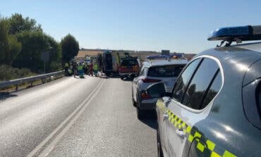 Muere un hombre de 41 años en un choque frontal en Daganzo de Arriba